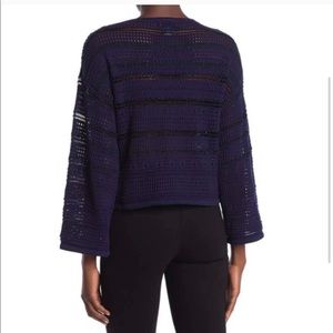 Womens CENY Size S Navy Blue Lightweight Sweater NWT